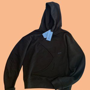 MUGLER x H&M Star-Motif Hoodie | L LARGE Black | Limited Collection